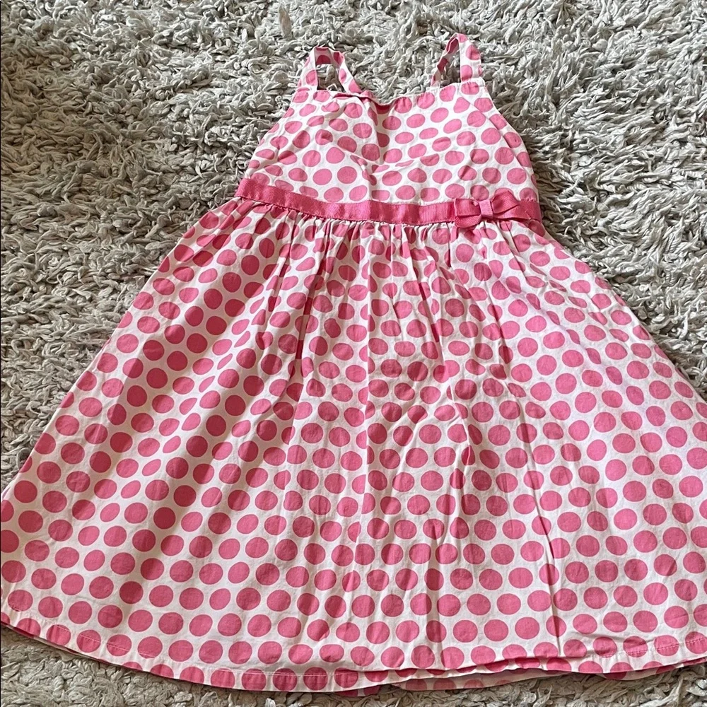 2008 Gymboree Outlet Pink Polka Dot Sundress, Size 6